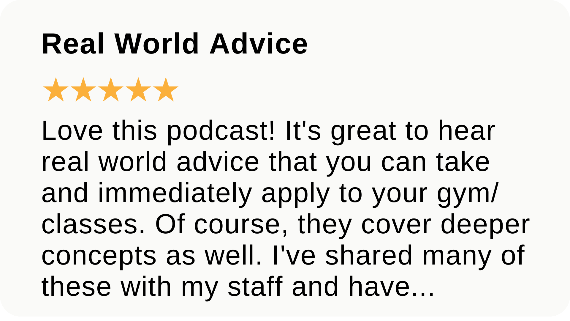 Best Hour of Their Day podcast review 6