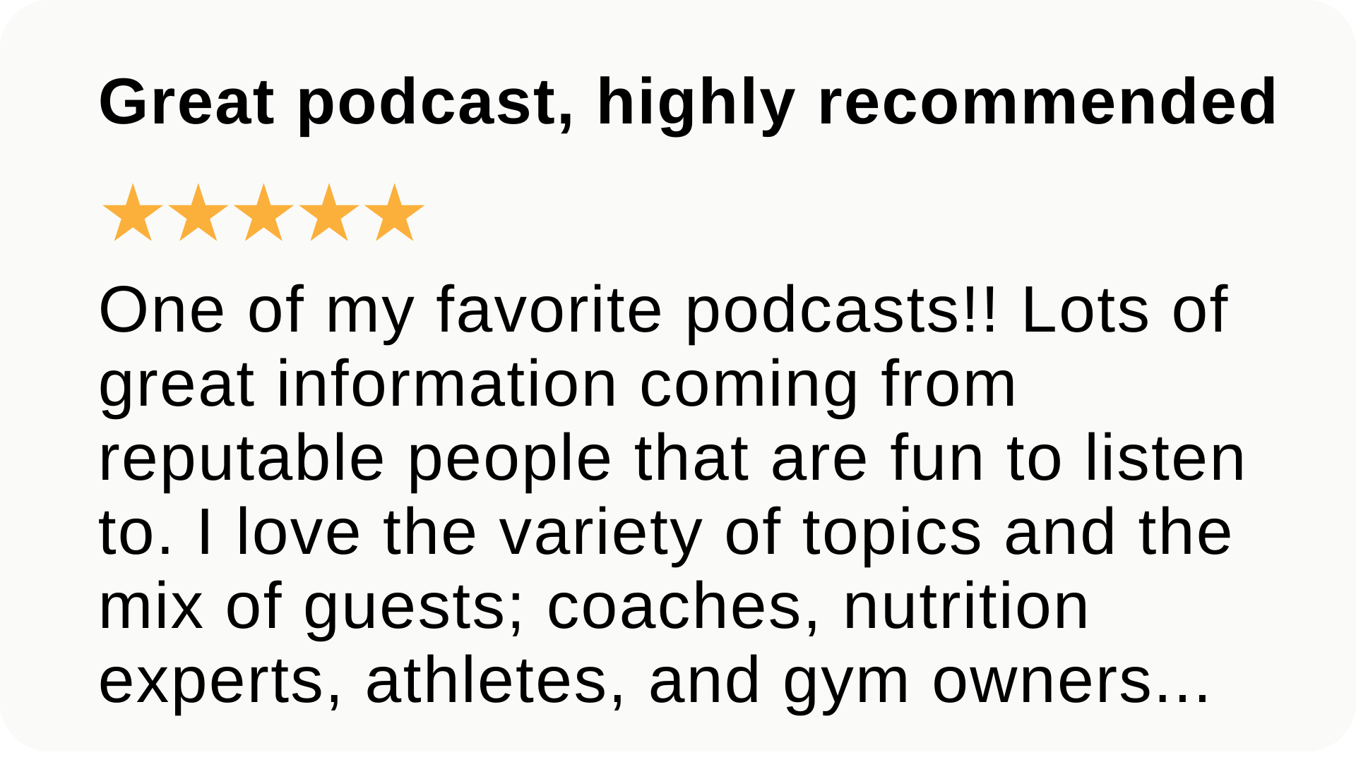 Best Hour of Their Day podcast review 10